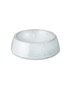 Ceramic Pet Bowl in Kiln White (Made in England)