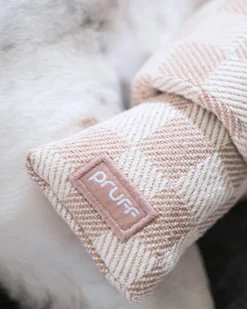 Checkered Knot Plush Dog Toy