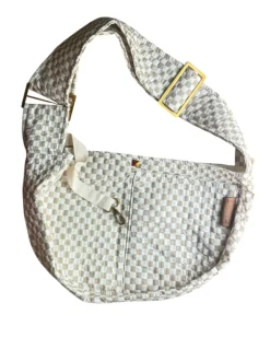 Check Print Pet Sling Carrier