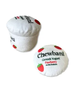 Chewbani Greek Yoghurt Plush Squeaky Dog Toy