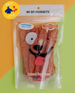 Chicken Breast Strips Crunchy Dog Treats (Made in the USA)