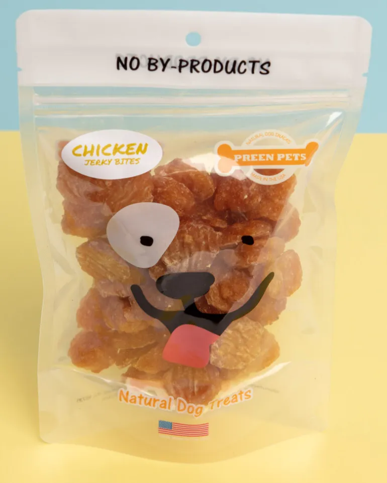 Chicken Jerky Bite Treats for Dogs (Made in the USA)