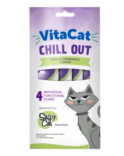 Chill Out Functional Squeeze Pouch Cat Treats