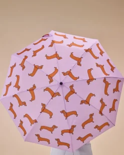 Compact Eco-Friendly Umbrella (in Doxie, Frenchie, Corgi, Matisse, Arty Cats)