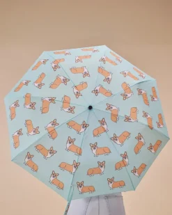 Compact Eco-Friendly Umbrella (in Doxie, Frenchie, Corgi, Matisse, Arty Cats)