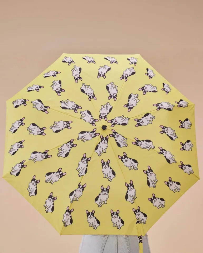 Compact Eco-Friendly Umbrella (in Doxie, Frenchie, Corgi, Matisse, Arty Cats)