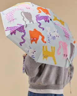 Compact Eco-Friendly Umbrella (in Doxie, Frenchie, Corgi, Matisse, Arty Cats)