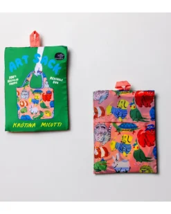 Cool Critters by Kristina Micotti Art Sack (Reusable Tote Bag)