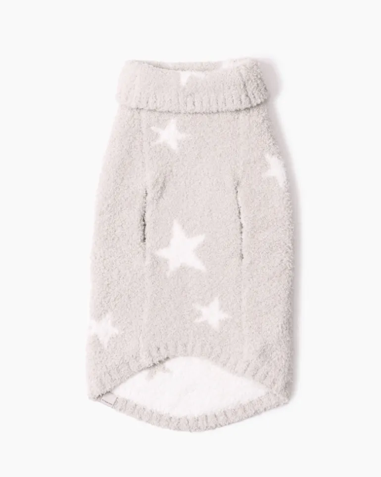 CozyChic® Starry Night Pet Sweater in Stone Pearl