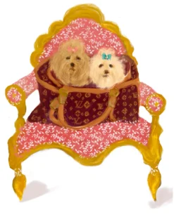 Custom Digial Pet Portrait | Multi-Subject (Framed or Unframed)