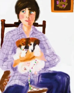 Custom Digial Pet Portrait | Multi-Subject (Framed or Unframed)