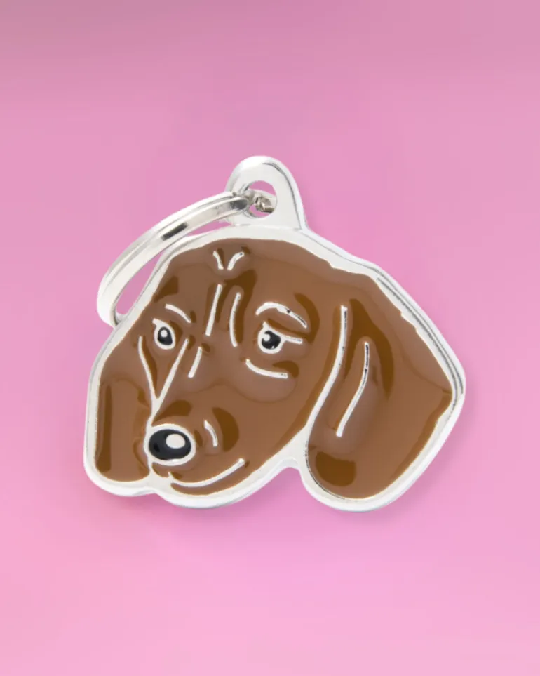 Dachshund Custom Pet ID Tag