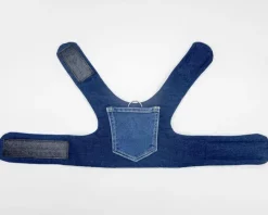 Denim & Shearling Sherpa Dog Harness (Made in the USA) (Dog & Co. Exclusive)