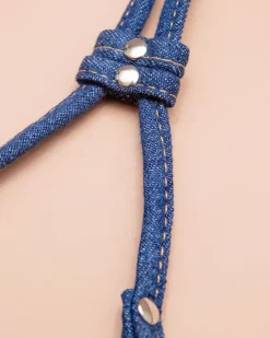 Denim Step-In Adjustable Dog Harness (Made in the USA)