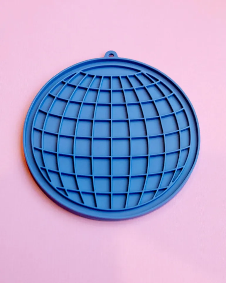 Disco Ball Dog Lick Mat