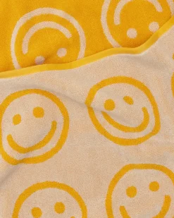 Dog Bath Towel in Happy Marigold