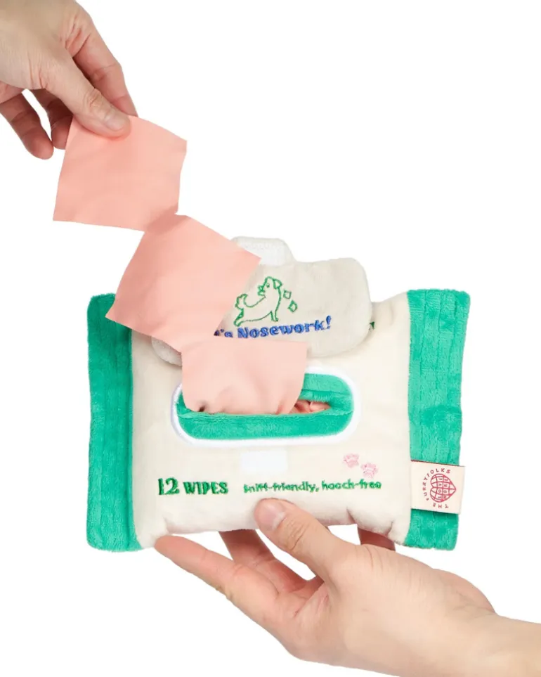 Doggo Wipes Nosework Dog Toy