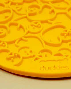 Duckies Dog Lick Mat With Suction Cups (Made in the USA)