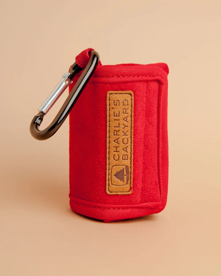 Easy Dog Poo Bag in Red