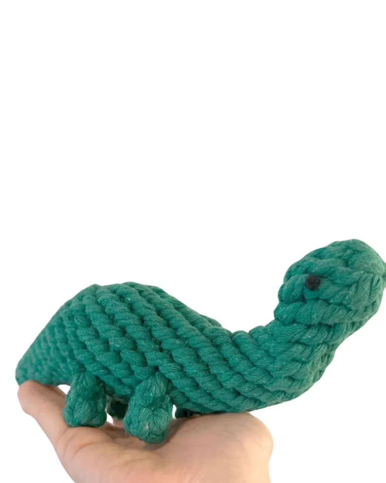 Eco-Friendly Dinosaur Rope Dog Toy