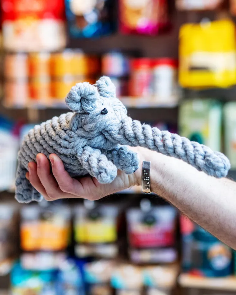Eco-Friendly Elephant Rope Dog Toy