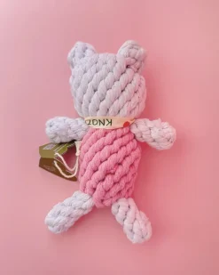 Eco-Friendly Samantha the Pink Bunny Rope Dog Toy