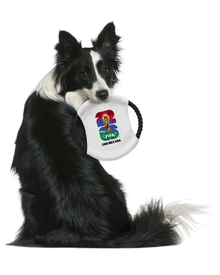 2026 FIFA World Cup NYC Host City Flying Disc Dog Toy