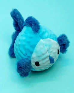 Finny the Fish Squeaky Ball Plush Dog Toy