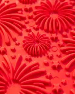 Fireworks Enrichment Lick Mat for Dogs (Made in the USA)