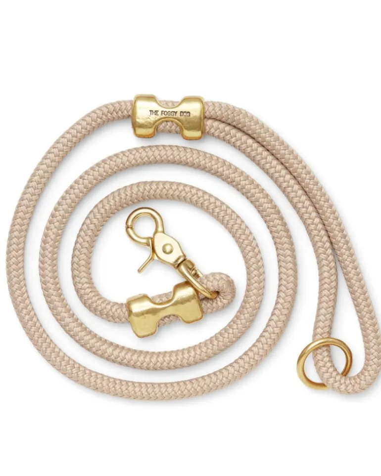 Flax Marine Rope Dog Leash (Made in the USA)