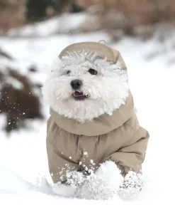 Fleece-Lined Winter Coverall for Dogs
