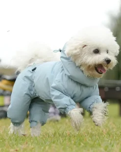 Fleece-Lined Winter Coverall for Dogs