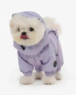 Fleece-Lined Winter Coverall for Dogs