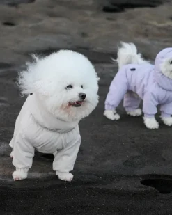 Fleece-Lined Winter Coverall for Dogs