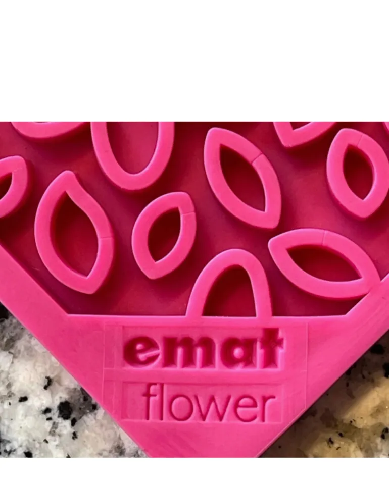 Flower Power Dog Lick Mat (Made in the USA)