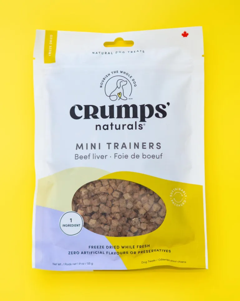 Freeze-Dried Beef Liver Mini Trainers Dog Treats