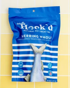 Freeze-Dried Herring Whole Treats for Dogs & Cats (Made in the USA)