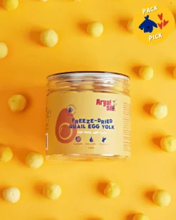 Freeze-Dried Quail Egg Yolk Treat for Dogs & Cats