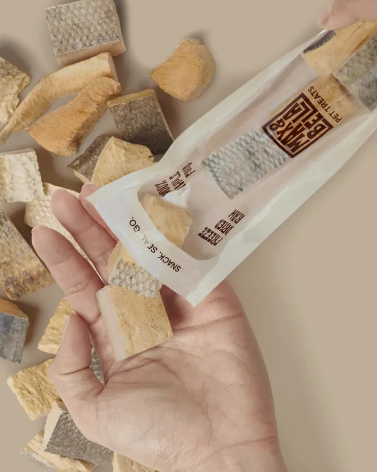 Freeze-Dried Salmon On-the-Go Dog Treat Pack