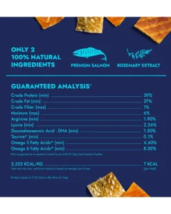 Freeze-Dried Salmon Skin Bites for Dogs