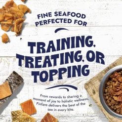 Freeze-Dried Salmon Skin Strips for Dogs