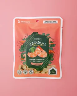 Freeze-Dried Shrimp & Broccoli Treats for Dogs & Cats