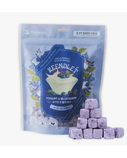 Freeze-Dried Yogurt and Blueberry Treats for Dogs & Cats