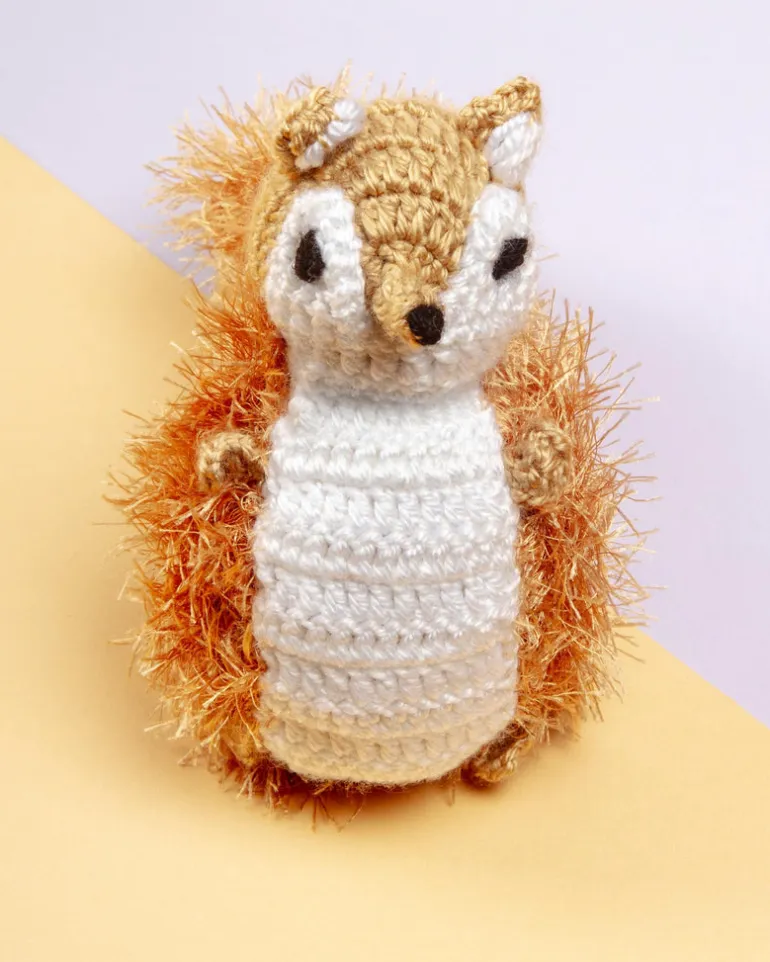 Fuzzy Squirrel Dog Toy