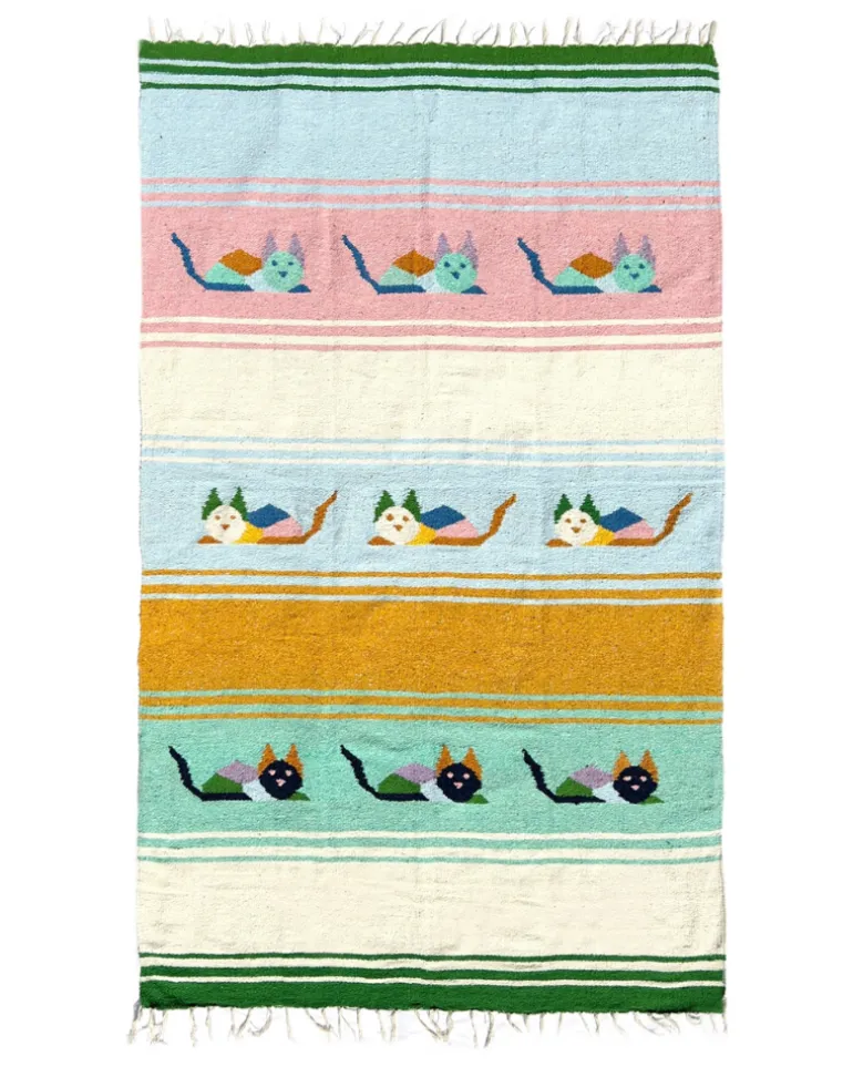 Gato Azul Blanket Roll
