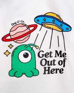 *Get Me Out of Here* Graphic Dog T-Shirt