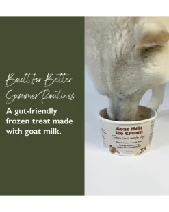 Goat Milk Dog Ice Cream Mix