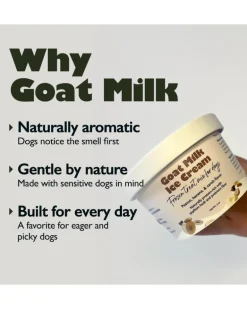 Goat Milk Dog Ice Cream Mix