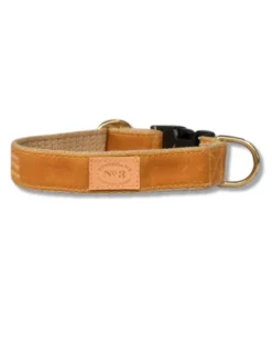 Golden Waxed Dog Lead (Made in the USA)