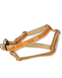 Golden Waxed Dog Lead (Made in the USA)